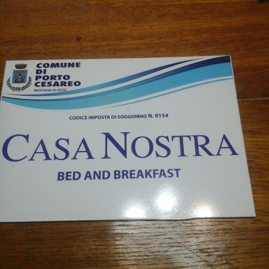 Casa Nostra B&B 포르토 세자레오 외부 사진
